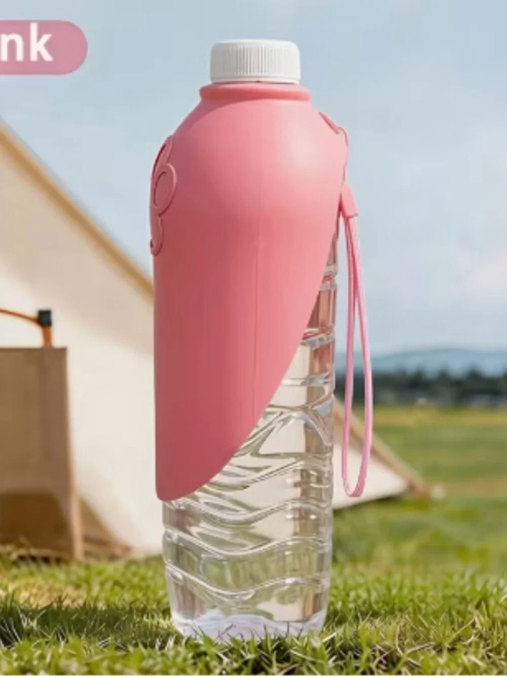 NEW Portable Dog Water Dispenser PINK